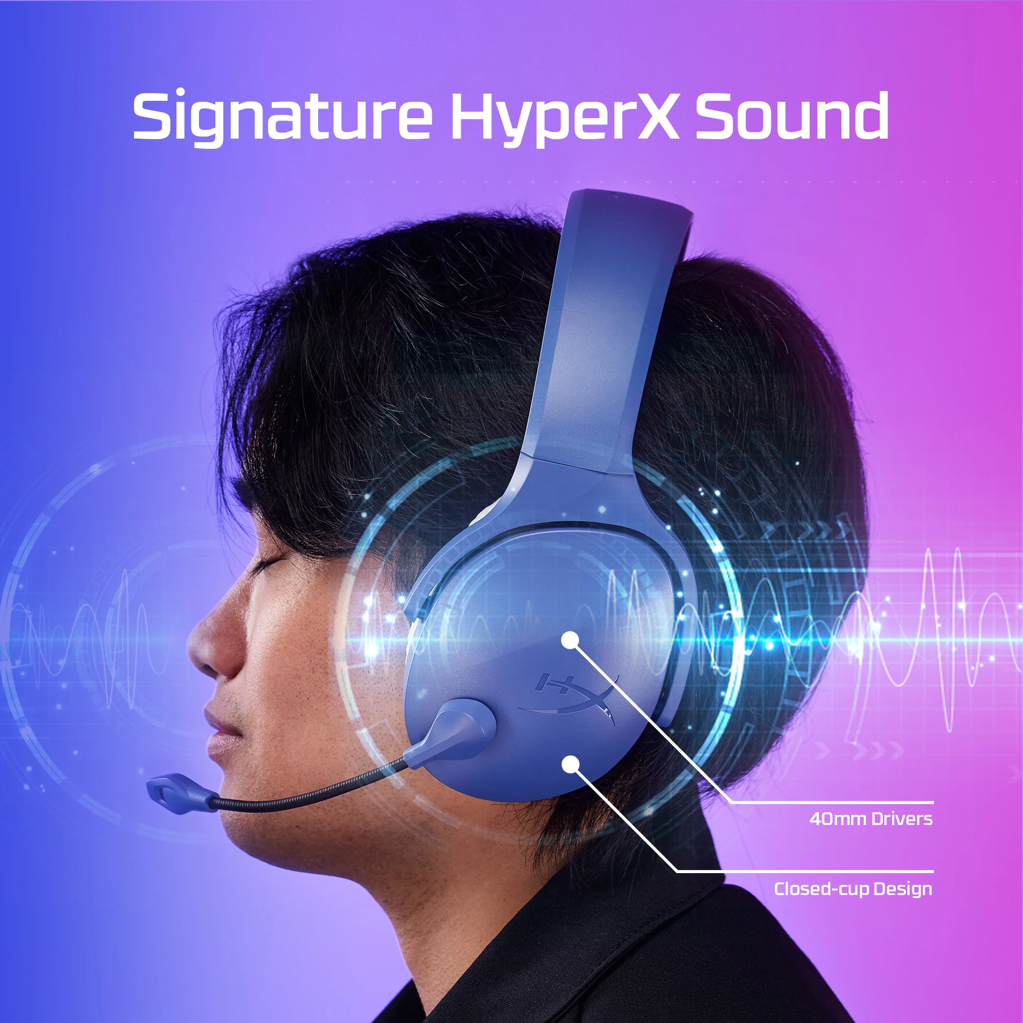 HyperX Cloud Jet - Wireless Gaming Headset - Image 3