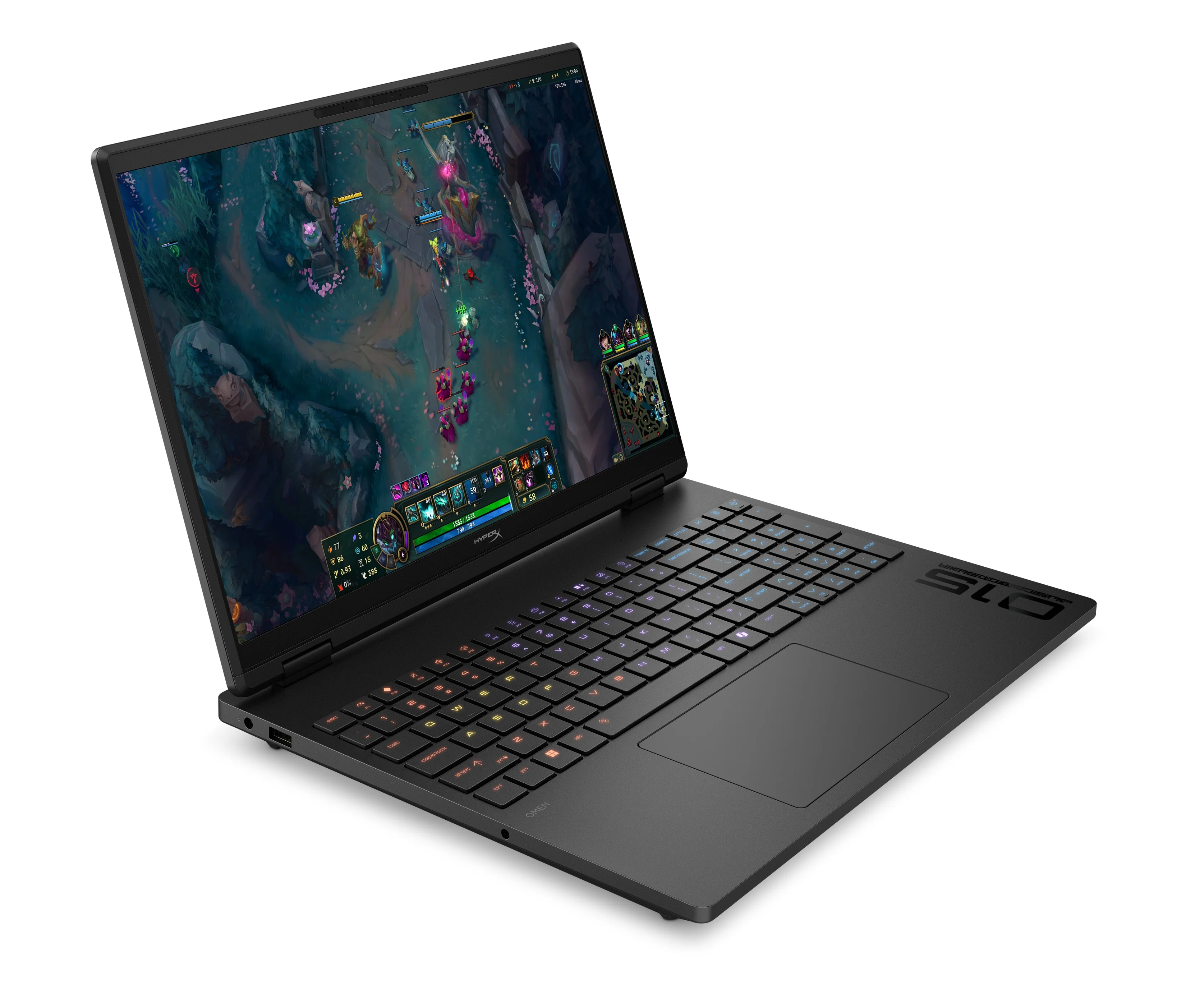 HyperX OMEN 15 inch Gaming Laptop PC 15, Windows 11 Home, 15.3", AMD Ryzen™ 7, 16GB RAM, 1TB SSD, NVIDIA® GeForce RTX™ 5060, 2.5K, Shadow black - Image 10