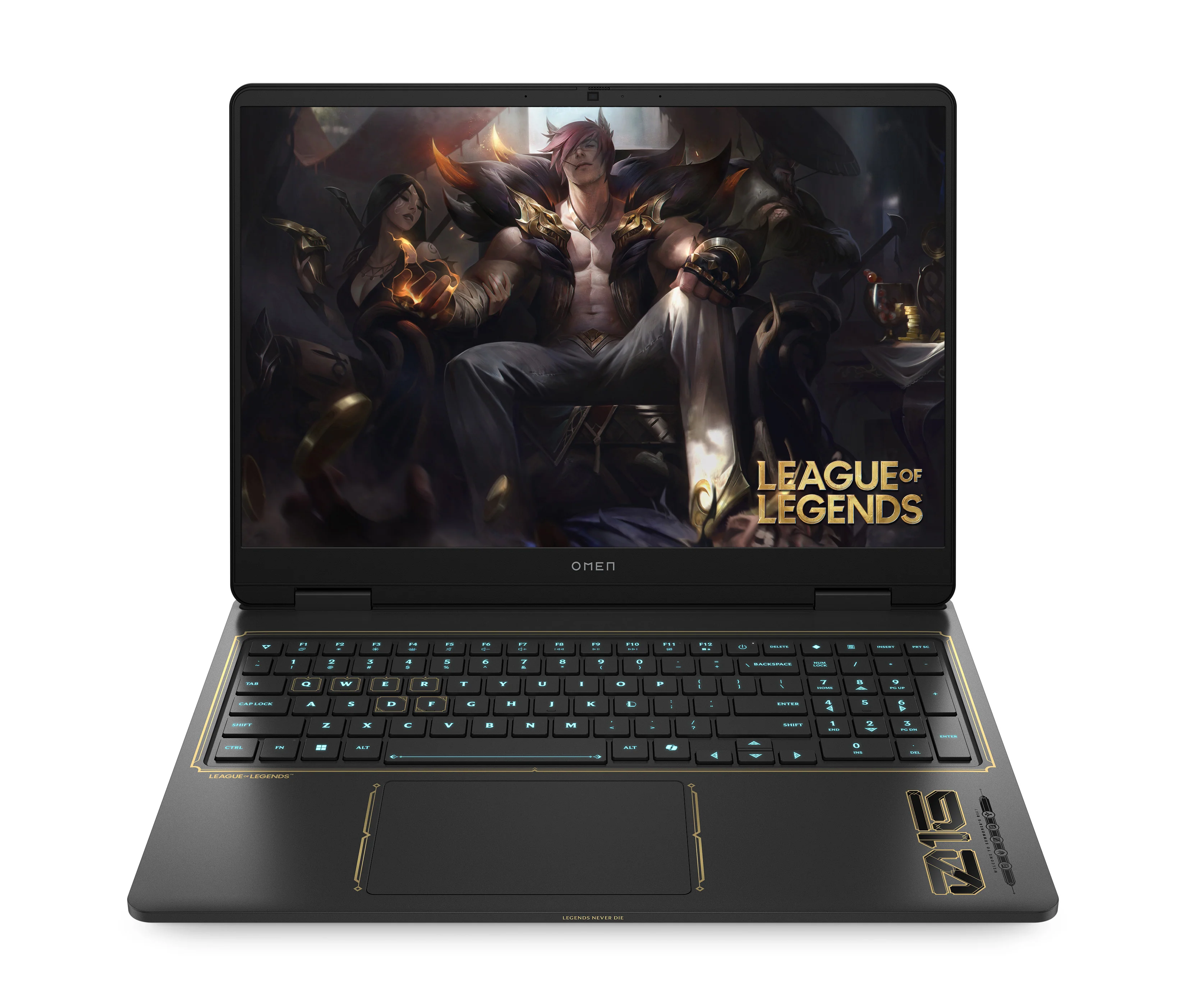 OMEN Gaming Laptop 16, Windows 11 Home, 16", Intel® Core™ i7, 32GB RAM, 1TB SSD, NVIDIA® GeForce RTX™ 5070, WQXGA, Shadow black (League of Legends Limited Edition)