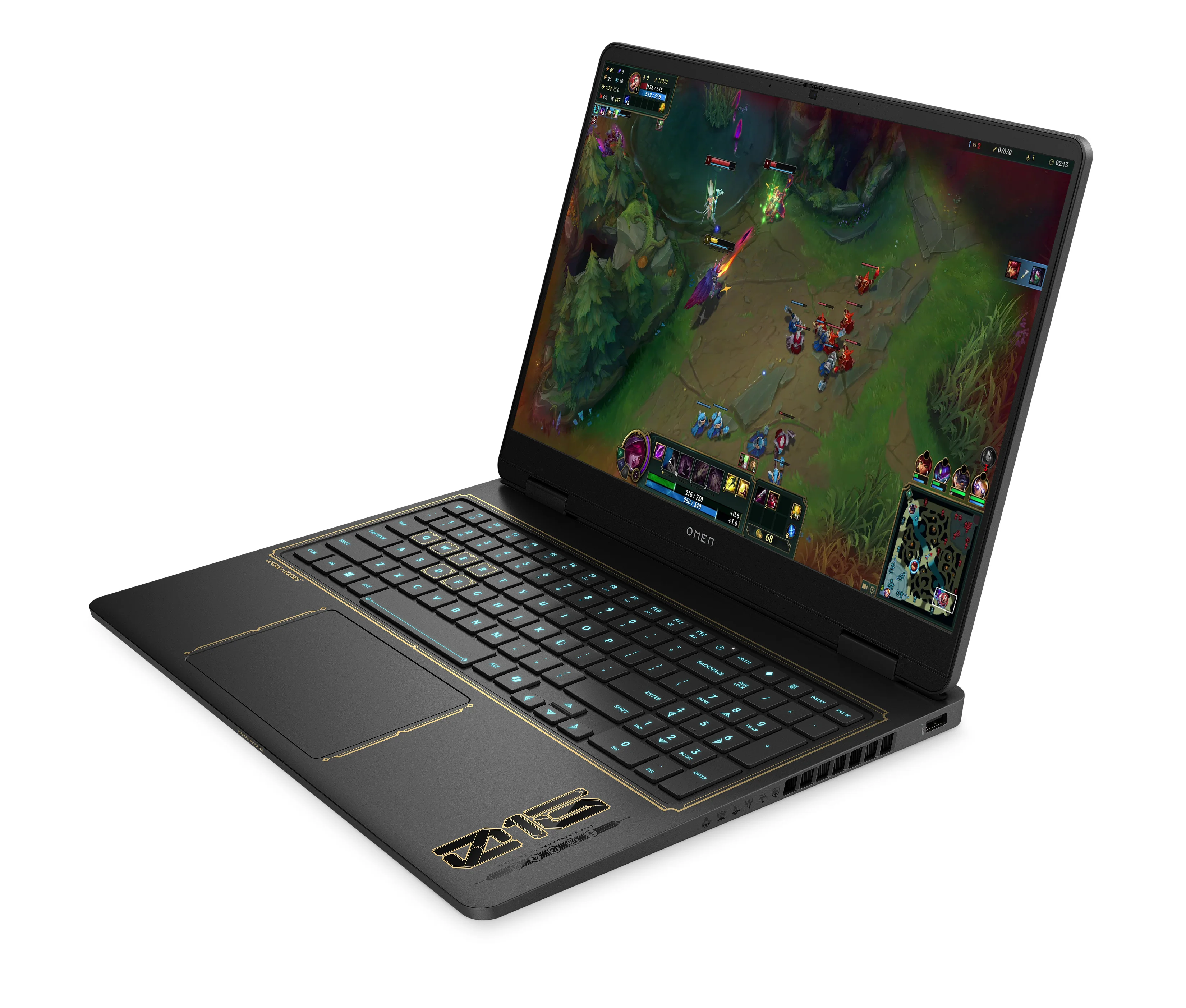 OMEN Gaming Laptop 16, Windows 11 Home, 16", Intel® Core™ i7, 32GB RAM, 1TB SSD, NVIDIA® GeForce RTX™ 5070, WQXGA, Shadow black (League of Legends Limited Edition) - Image 11