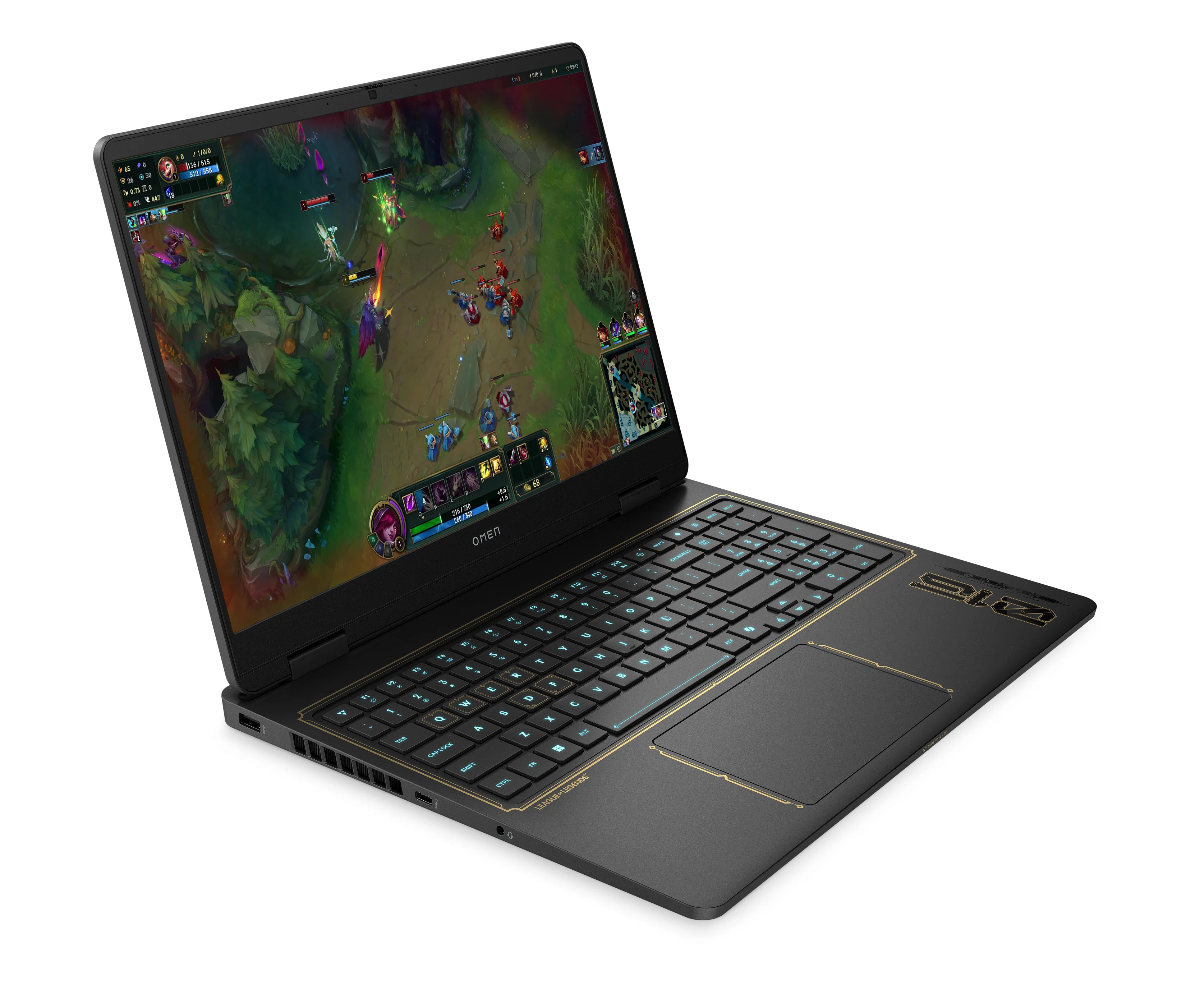 OMEN Gaming Laptop 16, Windows 11 Home, 16", Intel® Core™ i7, 32GB RAM, 1TB SSD, NVIDIA® GeForce RTX™ 5070, WQXGA, Shadow black (League of Legends Limited Edition) - Image 13